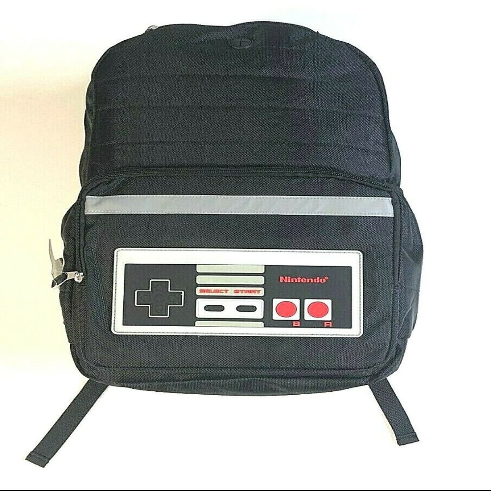 Nintendo Controller Backpack Video Game Retro NES